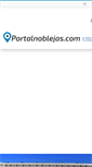 Mobile Screenshot of portalnoblejas.com