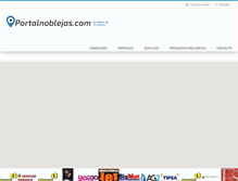 Tablet Screenshot of portalnoblejas.com